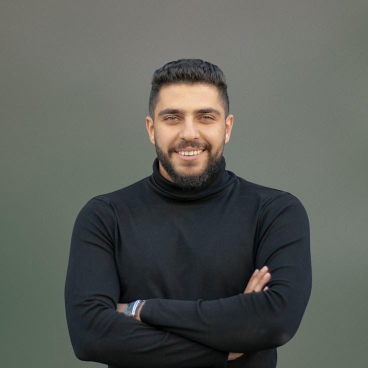 Portrait of a group coordinator and fusion cooking expert